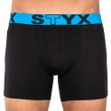 Boxeri bărbați Styx long elastic sport negru (U966)