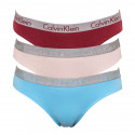 3PACK chiloți damă Calvin Klein multicolori (QD3589E-RJV)