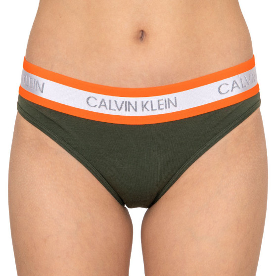 Chiloți damă Calvin Klein verzi (QF5460E-FDX)