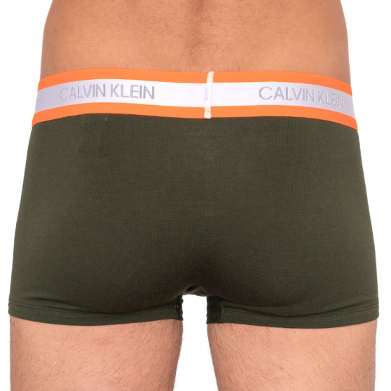 Boxeri pentru bărbați Calvin Klein verde închis (NB2124A-FDX)