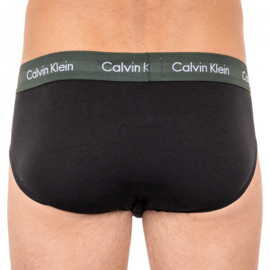 3PACK slipuri bărbați Calvin Klein negre (U2661G-HDL)