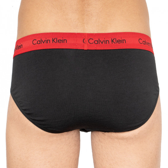 3PACK slipuri bărbați Calvin Klein negre (U2661G-BZP)