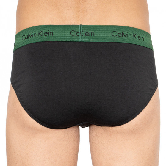 3PACK slipuri bărbați Calvin Klein negre (U2661G-BZP)