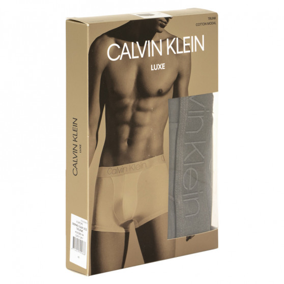 Boxeri bărbați Calvin Klein gri (NB1556A-5GS)