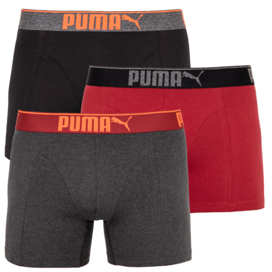 3PACK boxeri bărbați Puma multicolori (681030001 899)