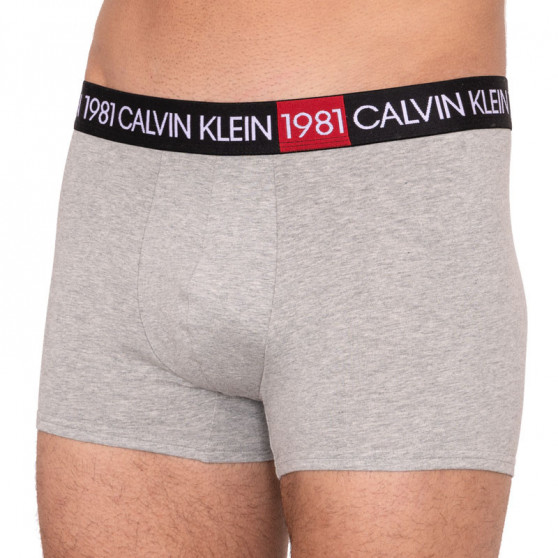 Boxeri bărbați Calvin Klein gri (NB2050A-080)