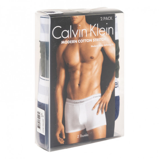 2PACK boxeri bărbați Calvin Klein multicolori (NB1086A-MXD)