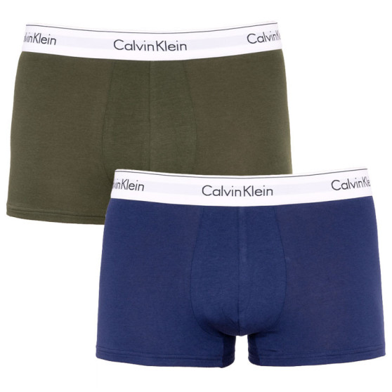 2PACK boxeri bărbați Calvin Klein multicolori (NB1086A-MXD)