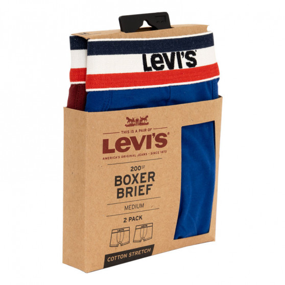 2PACK boxeri bărbați Levis multicolori (985016001 261)