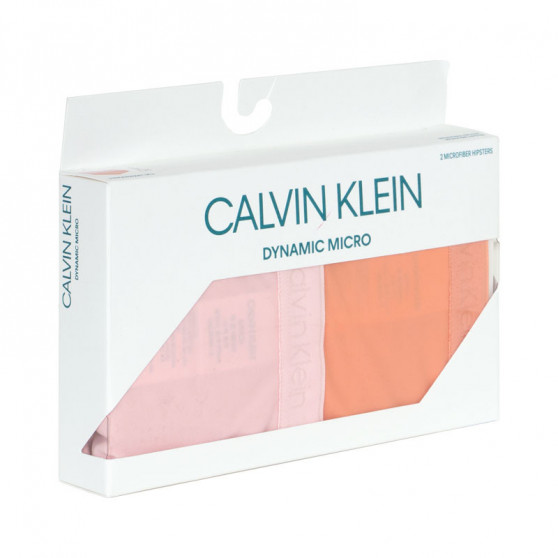 2PACK chiloți damă Calvin Klein multicolori (QD3696E-CDJ)