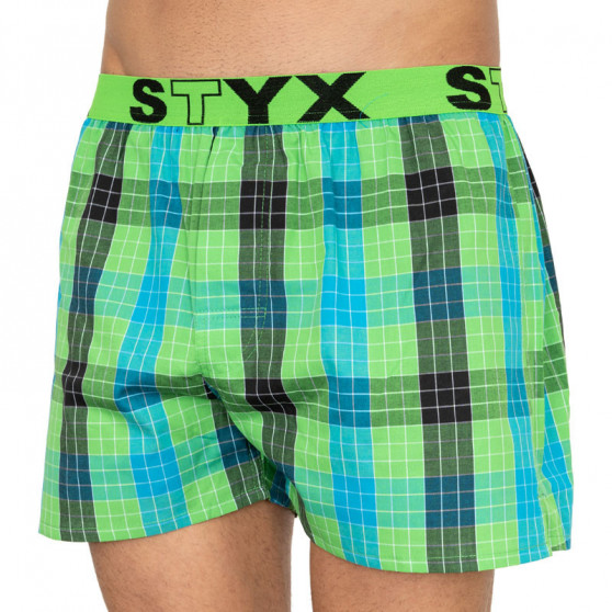 Chiloți de bărbați Styx elastic sport multicolor (B810)