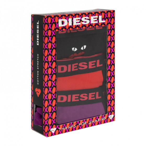 3PACK chiloți damă Diesel multicolori (00SQZS-0CAXT-E5028)