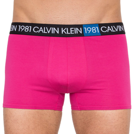 Boxeri pentru bărbați Calvin Klein roz (NB2050A-8ZK)