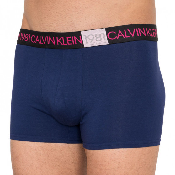 Boxeri bărbați Calvin Klein albaștri (NB2050A-5VZ)
