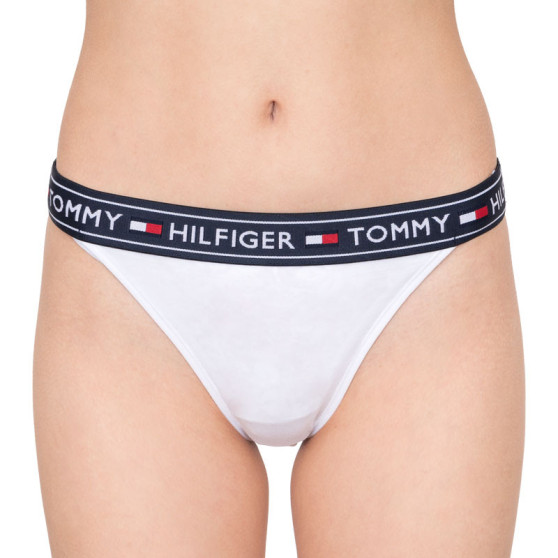 Chiloți damă Tommy Hilfiger albi (UW0UW00726 100)