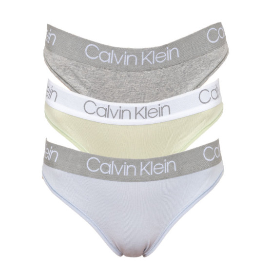 3PACK chiloți pentru femei Calvin Klein multicolor (QD3758E-IOB)