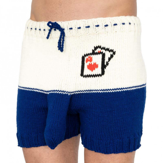 Boxeri largi tricotați manual Infantia (PLET190)