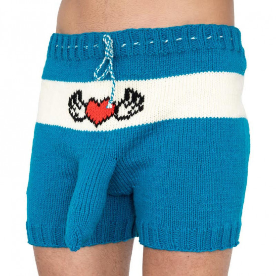 Boxeri largi tricotați manual Infantia (PLET183)
