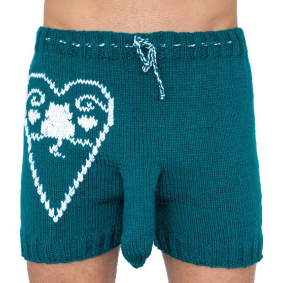 Boxeri largi tricotați manual Infantia (PLET184)