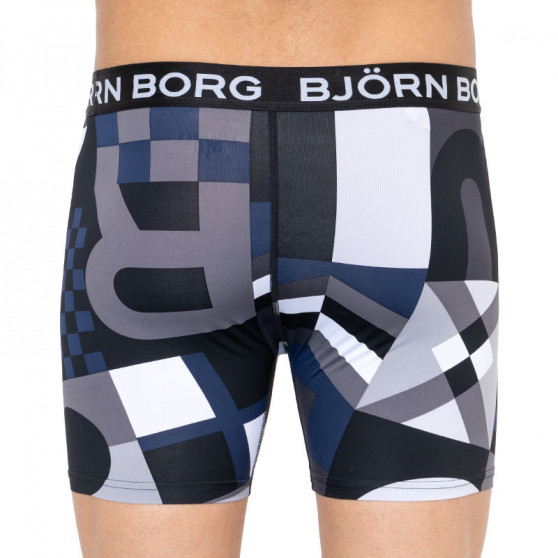 3PACK boxeri bărbați Bjorn Borg multicolori (2011-2054-90651)