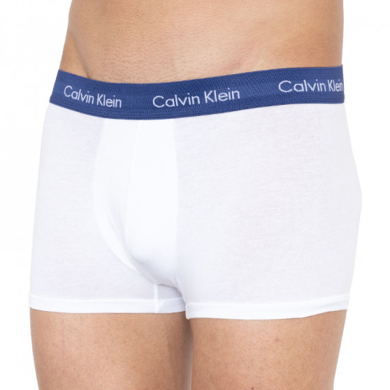 3PACK boxeri bărbați Calvin Klein albi (U2664G-BUH)