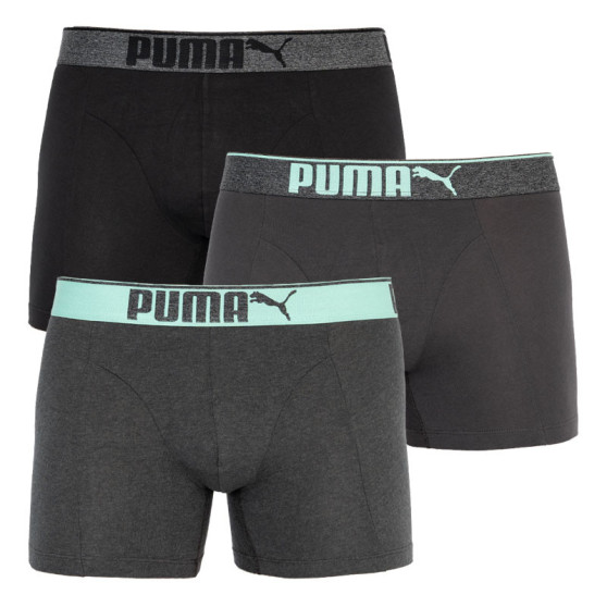 3PACK boxeri bărbați Puma multicolori (681030001 005)