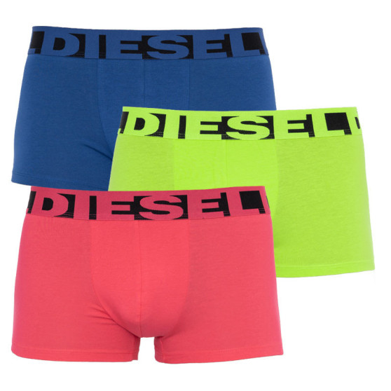 3PACK boxeri bărbați Diesel multicolori (00SAB2-0PAWE-E4973)