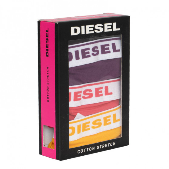 3PACK Tanga pentru femei Diesel Multicolor (00SE0K-0EAUF-E4964)
