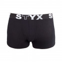 Boxeri pentru copii Styx sport elastic negru (GJ960)