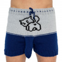Boxeri largi tricotați manual Infantia (PLET226)