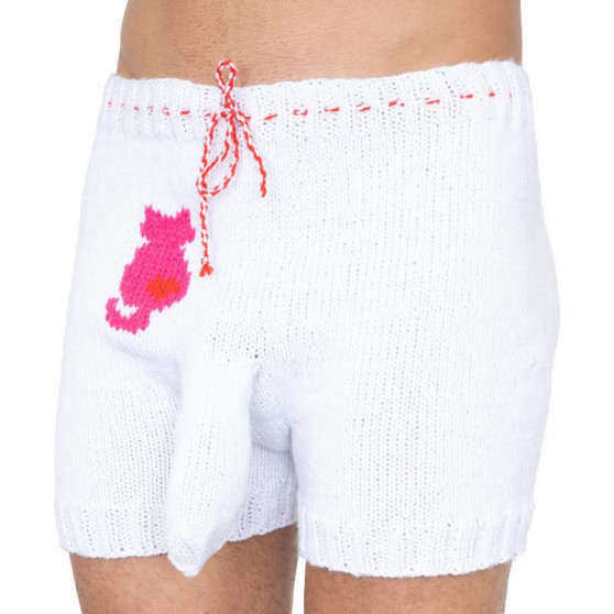 Boxeri largi tricotați manual Infantia (PLET149)