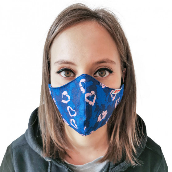 4PACK mască protecție damă  bumbac Styx