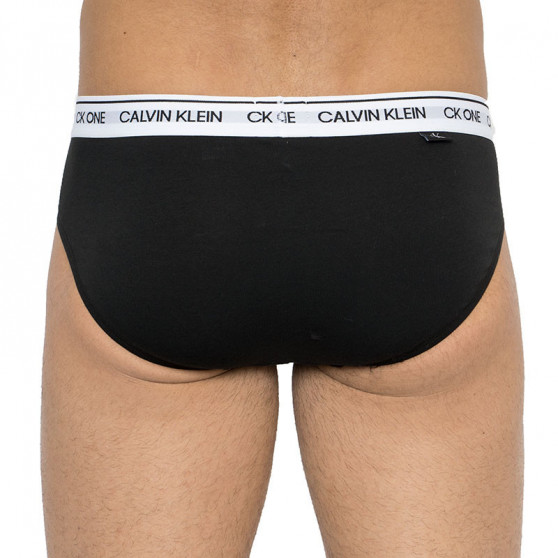 2PACK slipuri bărbați Calvin Klein negre (NB2383A-BNM)