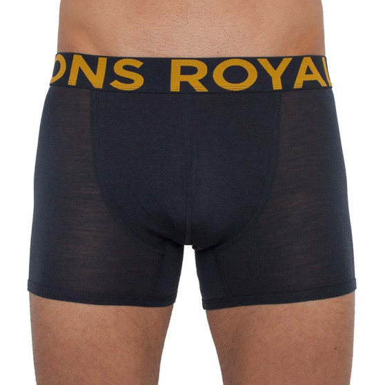 Boxeri pentru bărbați Mons Royale merino gri închis (100087-1075-012)