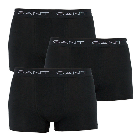 3PACK boxeri bărbați Gant negri (3003-5)