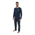 Pijama bărbați Gino albastră (79079)