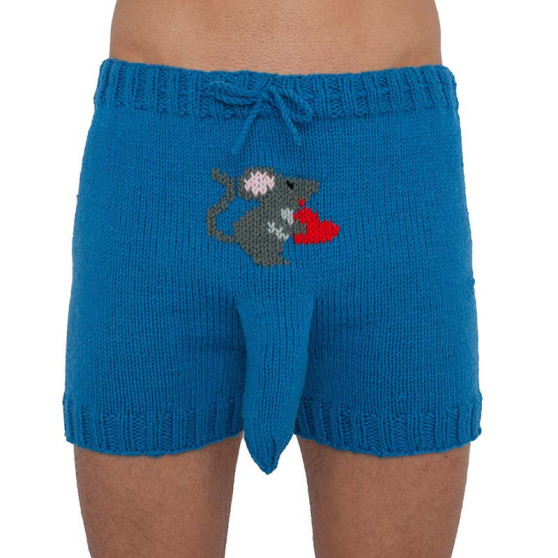 Pantaloni scurți tricotați manual Infantia (PLET225)