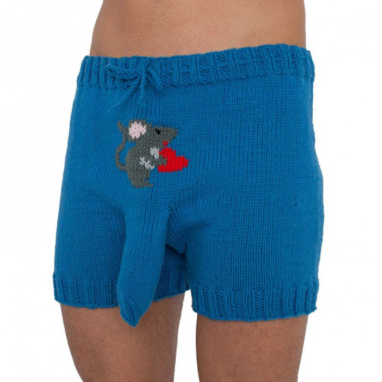 Boxeri largi tricotați manual Infantia (PLET225)