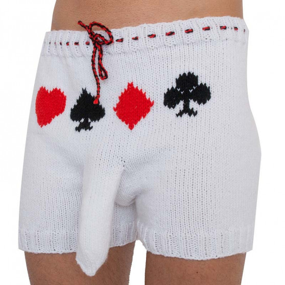 Boxeri largi tricotați manual Infantia (PLET203)