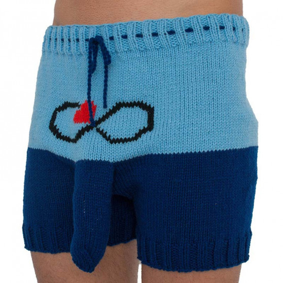 Boxeri largi tricotați manual Infantia (PLET192)