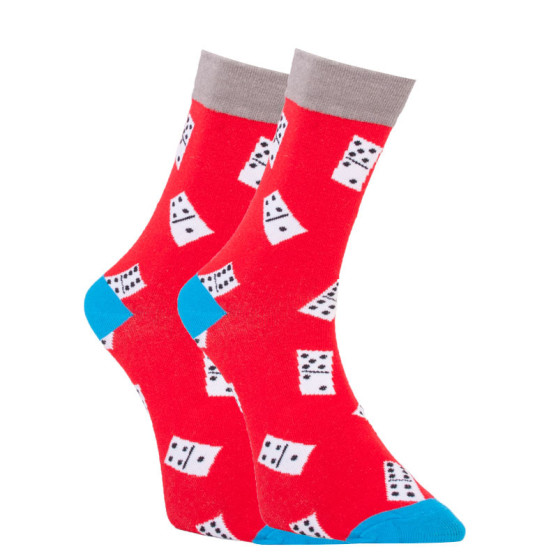 Șosete fericite Dots Socks piese de domino (DTS-SX-409-W)