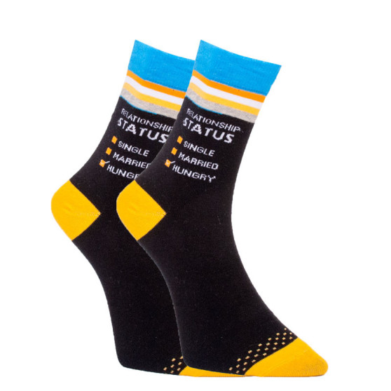 Șosete fericite Dots Socks cu inscripții (DTS-SX-401-A)