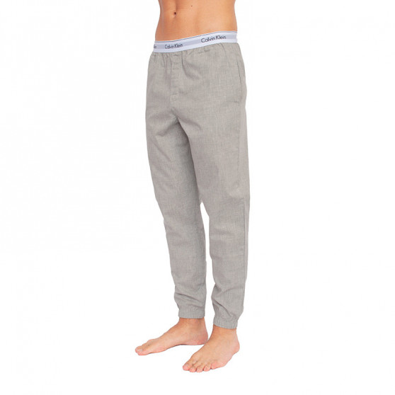 Pantaloni bărbați pentru dormit Calvin Klein gri (NM1524E-080)