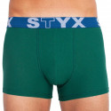 Boxeri bărbațiStyx sport elastic verde închis (G1066)