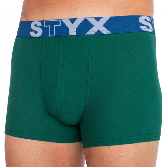 Boxeri bărbațiStyx sport elastic verde închis (G1066)
