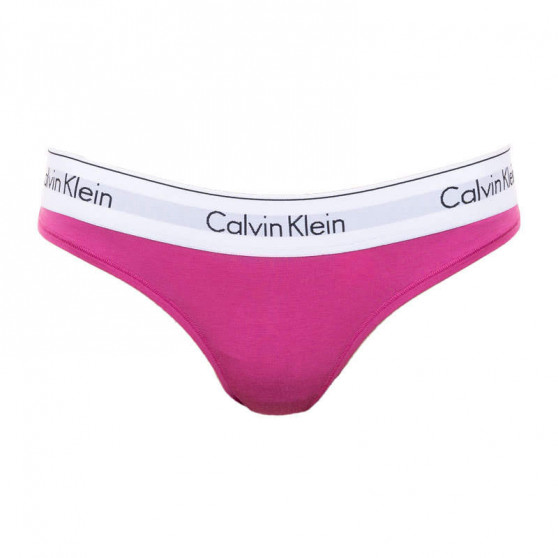 Tanga damă Calvin Klein roz (F3786E BM6)