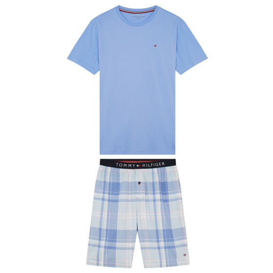 Pijama bărbați Tommy Hilfiger albastră (UM0UM01851 0MZ)