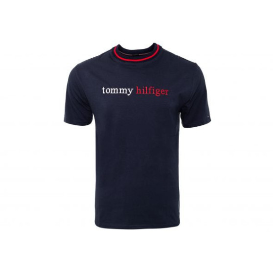 Tricou bărbătesc Tommy Hilfiger albastru (UM0UM01784 CHS)