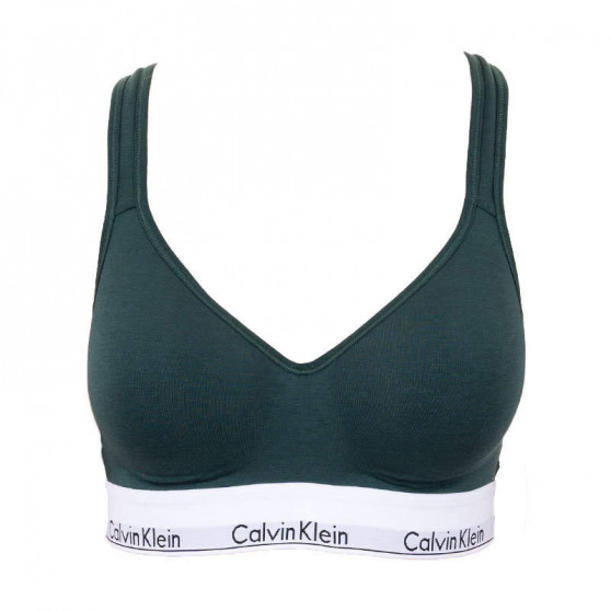 Sutien pentru femei Calvin Klein verde închis (QF1654E-CP2)