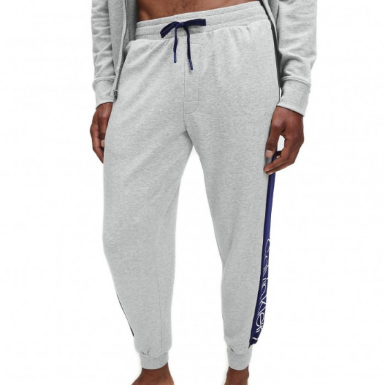 Pantaloni de trening pentru bărbați Calvin Klein gri (NM1913E-080)